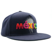 Gorra Para Hombre Mexico Graffiti Militar Fury Azul Marino