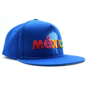 Gorra Para Hombre Mexico Graffiti Militar Fury Azul Real