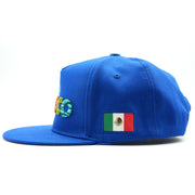 Gorra Para Hombre Mexico Graffiti Militar Fury Azul Real