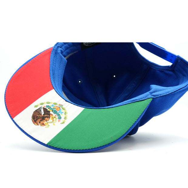 Gorra Para Hombre Mexico Graffiti Militar Fury Azul Real