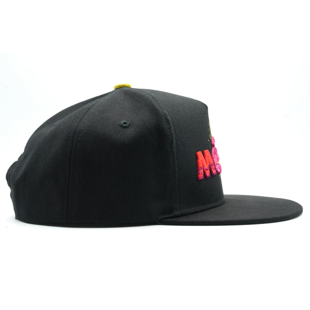 Gorra Para Hombre Mexico Graffiti Militar Fury Negro