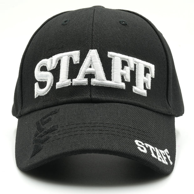 Gorra Para Hombre Staff Beisbol Black - Negro