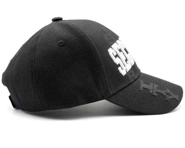 Gorra Para Hombre Security Beisbol Black - Negro