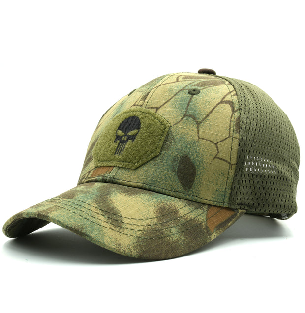 Gorra Para Hombre Calavera Phyton Green-Calavera