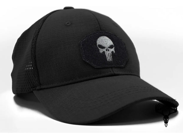 Gorra Para Hombre Calavera Beisbol Negro-Calavera